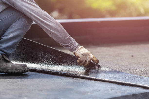 Professional Crawl Space Encapsulation technician working in Broadview Heights, OH